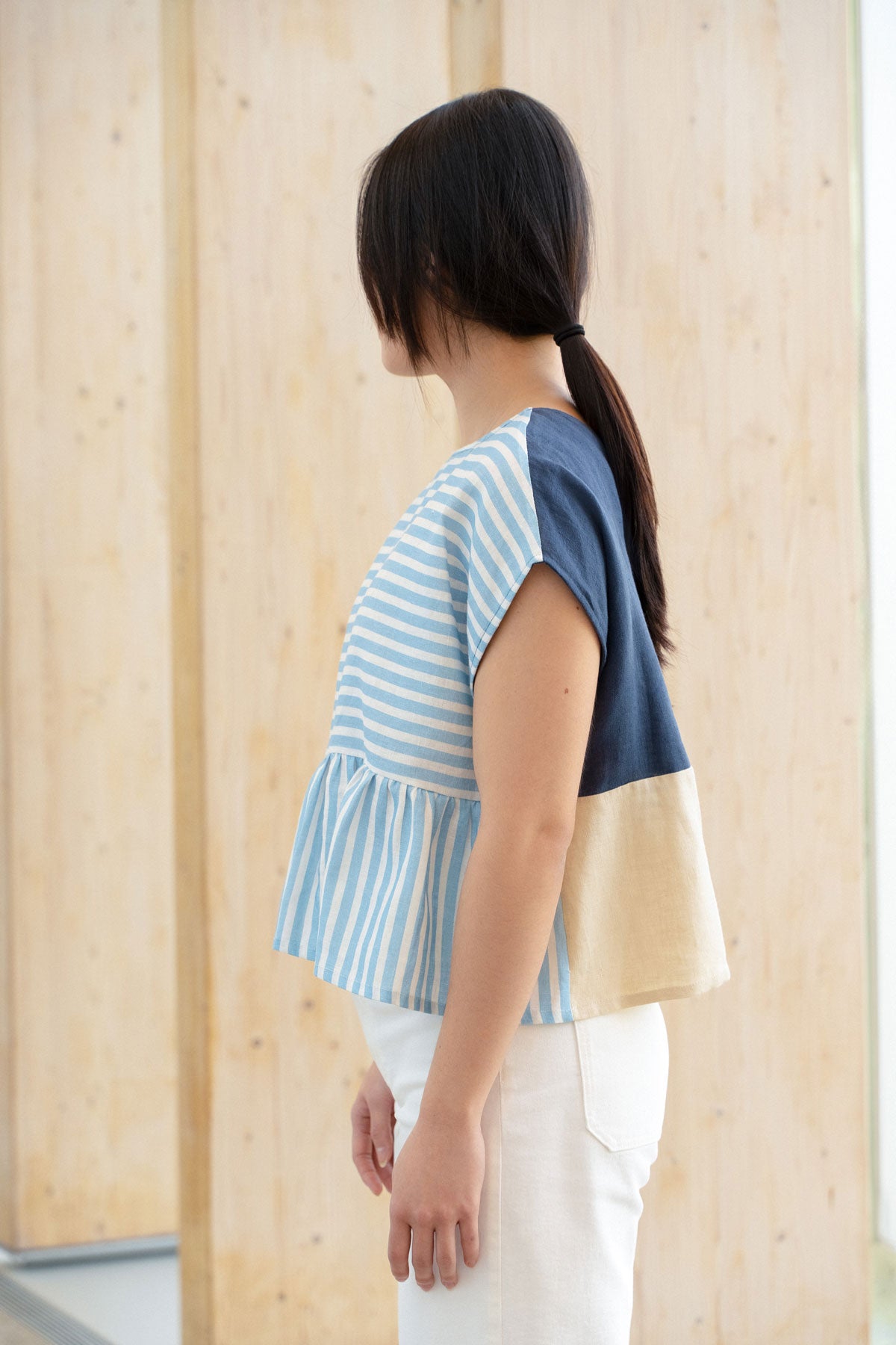 Top Reversible de Lino Volta