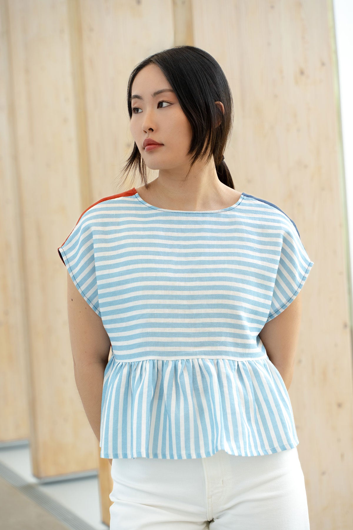 Top Reversible de Lino Volta