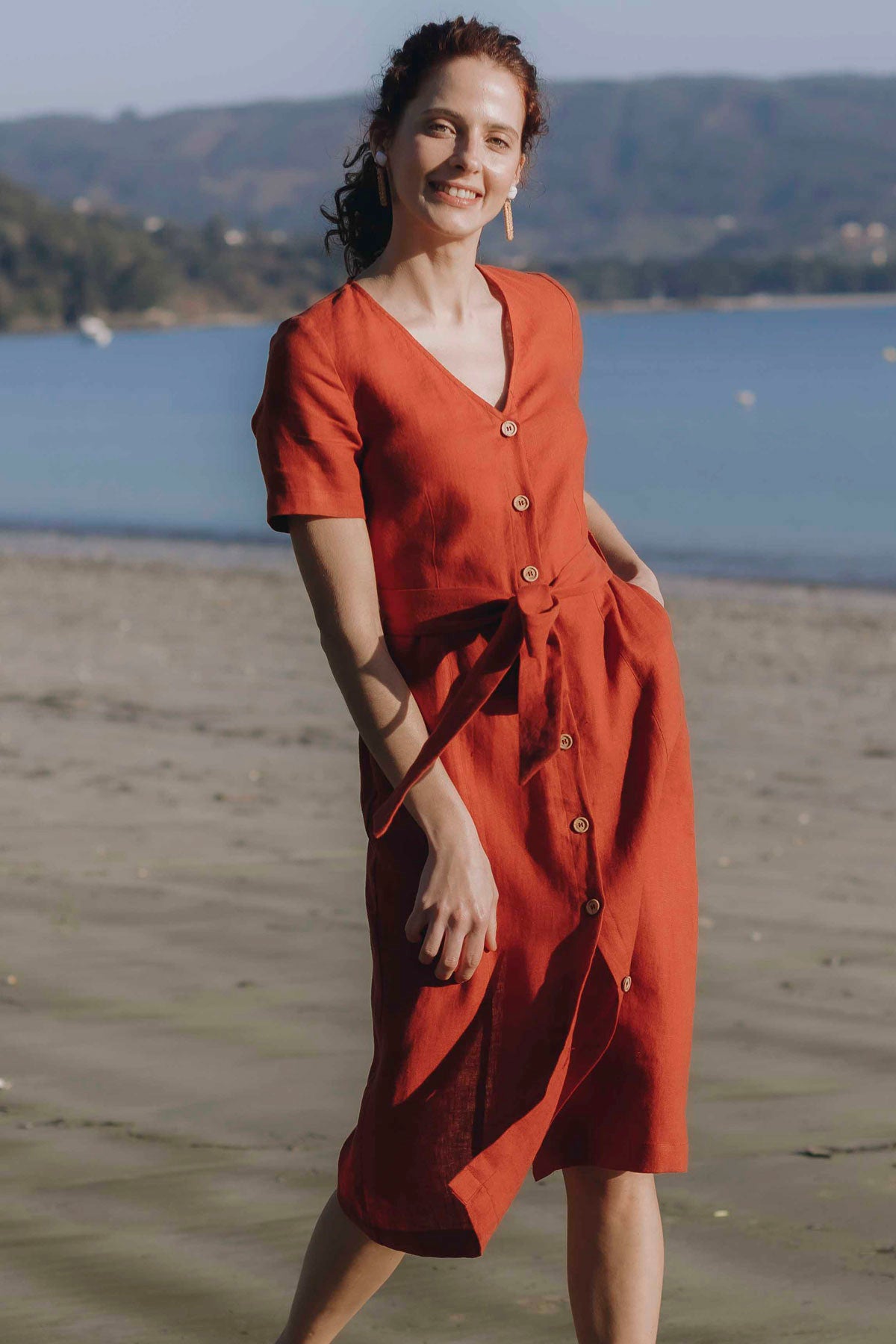 Vestido Porto Rojo