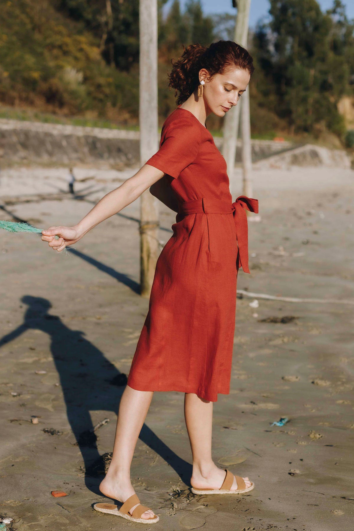 Vestido Porto Rojo