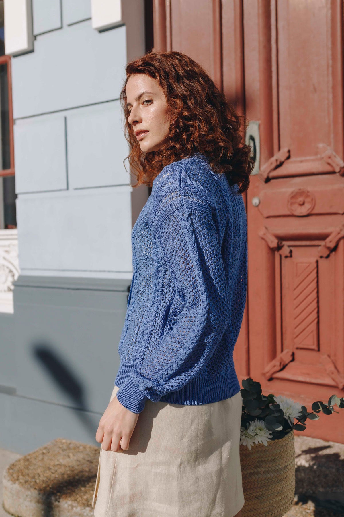 Blue Mallo Cardigan