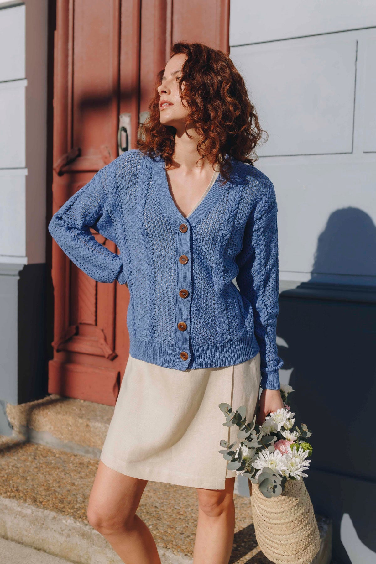 Blue Mallo Cardigan