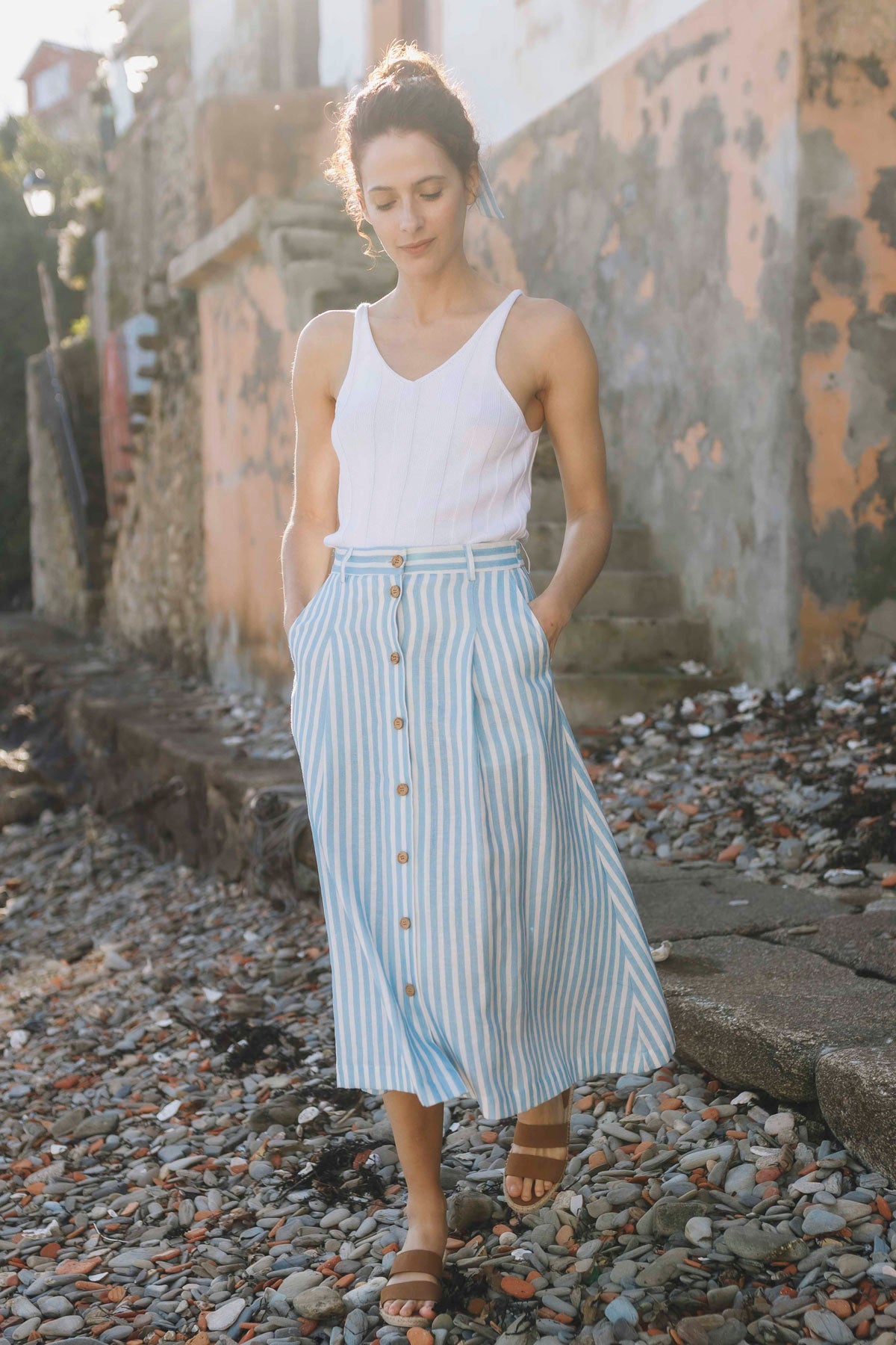 Striped Marola Skirt