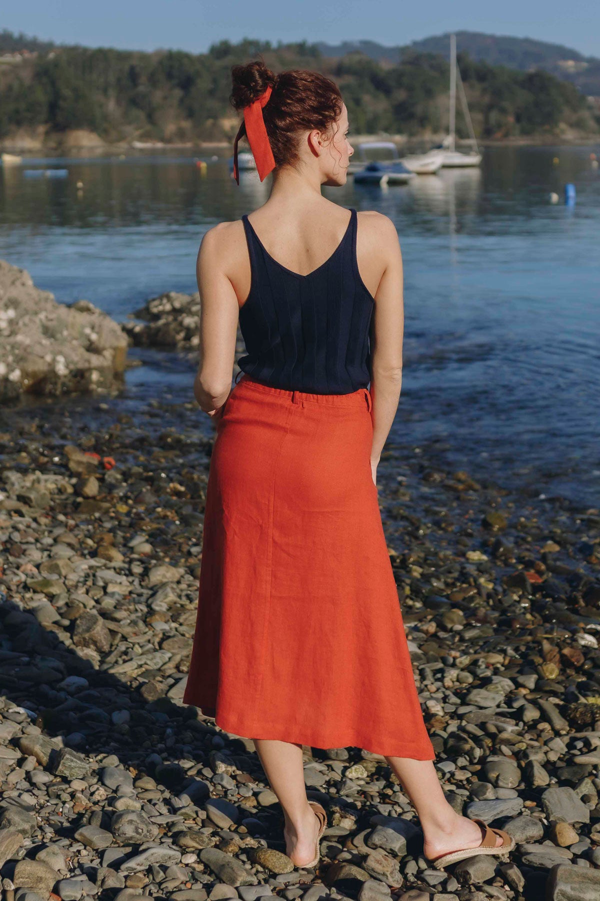 Red Marola Skirt